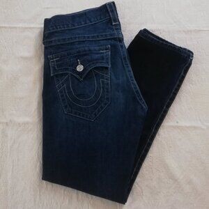 True Religion Ricky Relaxed Fit Men's Blue Jeans Size 32